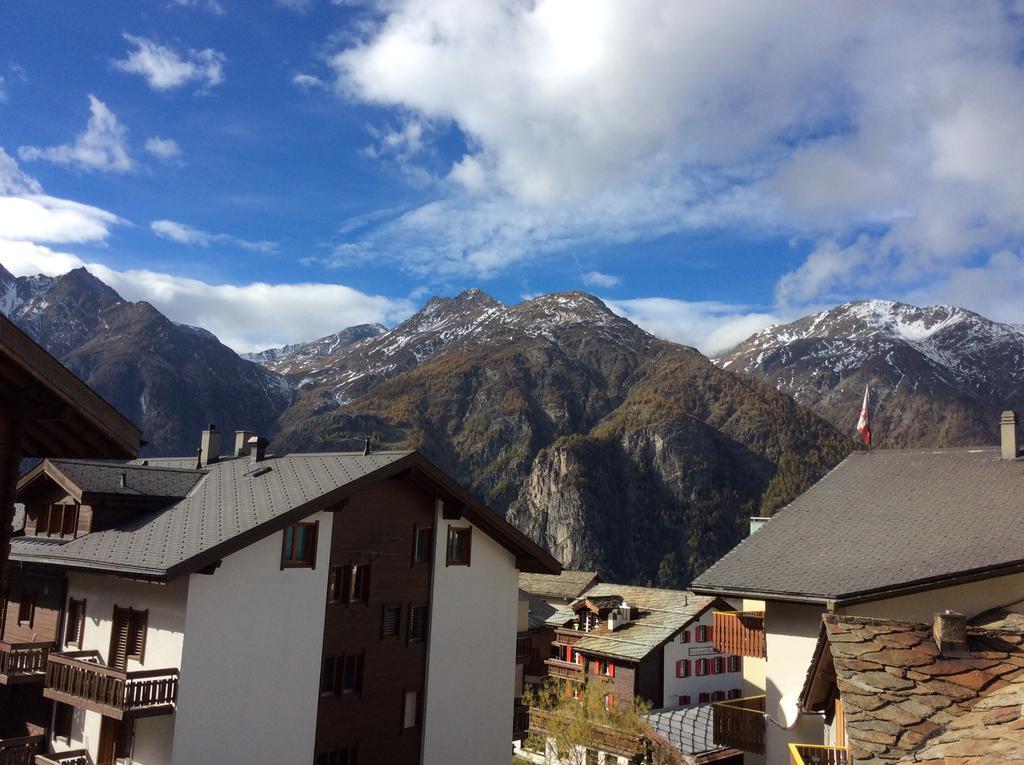 Ferienwohnung Paradiso 1 Grächen Dış mekan fotoğraf